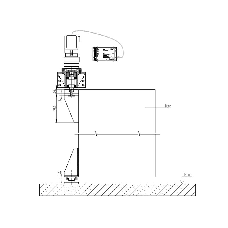 3000 kg automaattinen keinu